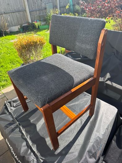 Mid Century Danish Vintage dining chair x2