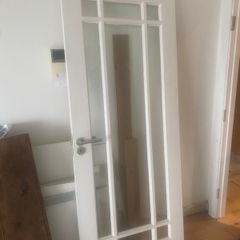Wood and glass door - PRICE DROP