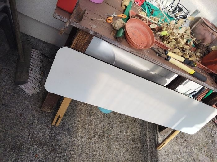 4ft wooden headboard