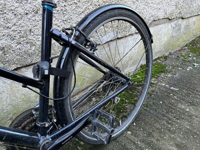 Ridgeback City Bike with Basket and mud guards