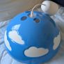 IKEA SKOJIG Light Blue & White Clouds Image 2