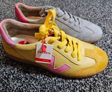 runners Size 3/36 2 pairs- grey or yellow