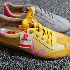 runners Size 3/36 2 pairs- grey or yellow