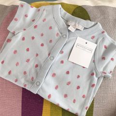 Set of 2 White company baby gro