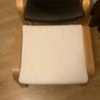 IKEA armchair with footstool Image 3