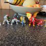 Small toys Godzilla/gigan/ king gidhora and others Image 2