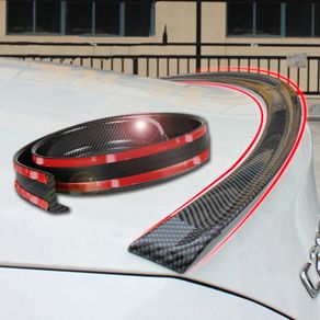 Universal Spoiler 1.5M Car-Styling 5D Carbon Fiber Spoilers DIY Refit Spoiler For Audi BMW Toyota Honda KIA Hyundai Opel All Car