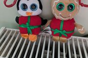 Christmas Beanie boo ornaments