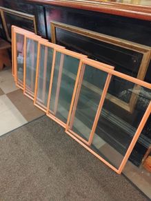 7 Wood Frames and glass