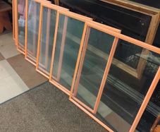 7 Wood Frames and glass