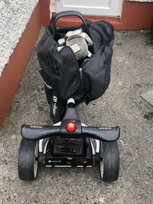 Electric Golf trolley.