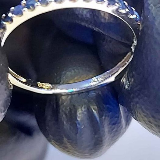 Sapphire Silver ring