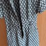Sandro knee length blue print dress size 38 Image 4