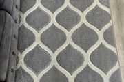 Gray rug, 170cm x 120cm