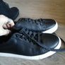 LEVIS Black leather trainers Image 4