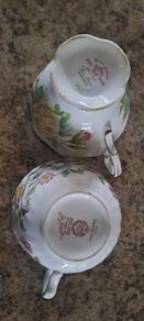 Tea set Minton & Royal Albert.