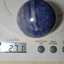 Gorgeous Lapis Lazuli natural gemstone sphere 6cm 270g stone for emotional blockages Image 6