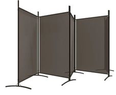 5-Panel Room Divider Anthracite 433x180 cm Fabric