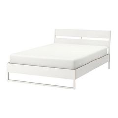 TRYSIL King Size Bed Frame, White, Brand New in Box