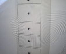 Ikea Hemnes White 5 drawer dresser