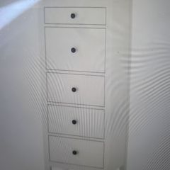 Ikea Hemnes White 5 drawer dresser