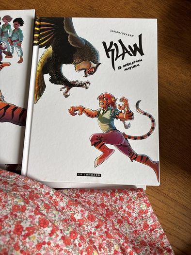 13 Klaw French comics in French