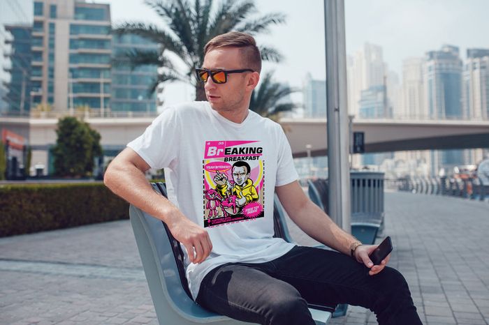 Jessie Breaking Breakfast Breaking Bad Inspired Heisenberg T-shirt Tee Top Shirt