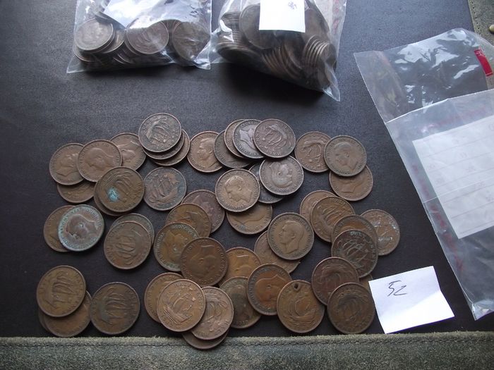 Great Britain. George VI. 50 coins @Half Penny (1937-1952)