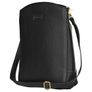 Black leather crossbody bag Wenger Swiss made Image 2