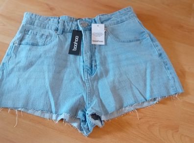 Bohoo Denim Shorts Size 12 New with Tags