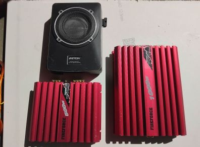 "Car Audio Bundle  Fireforce 1000W Amplifier, Act
