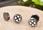 Four Leaf Clover Unisex Stud Earring