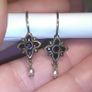Beautiful Brass Earrings Image 3