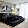 Gas lift super king ottoman bed brand new half price Image 2