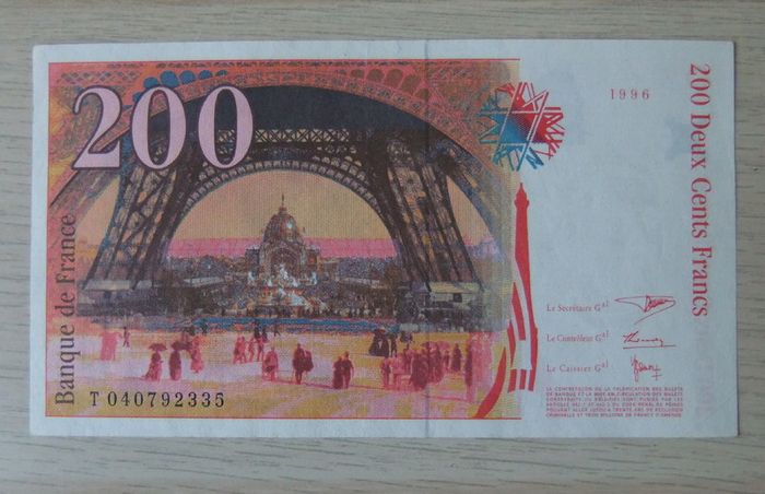 France Gustave Eiffel 200 cent