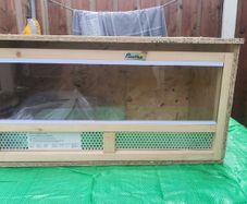 Wooden Pet Terrarium | Reptile Vivarium | Indoor & Outdoor Animal Enclosure