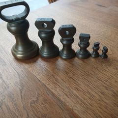 Brass Bell Weights