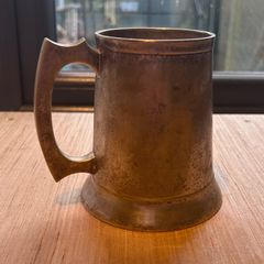 Vintage Pewter Tankard Mug