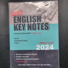 English Key Notes- Leaving Cert 2024 Higher Level