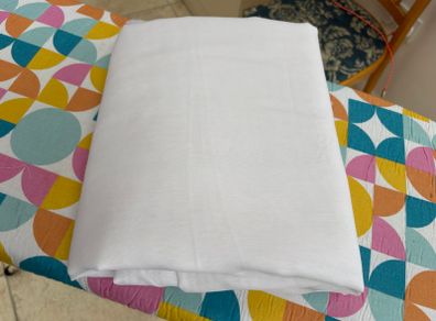 Voile curtain material