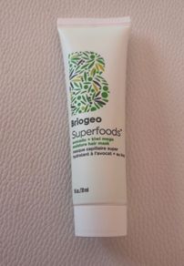 Briogeo superfoods avocado + kiwi mega moisture hair mask 30ml
