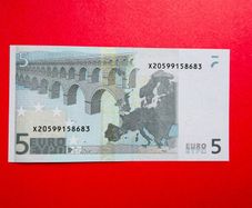 European Union  GERMANY  (  X  ) 5 Euro. 2002. ( JCT ) plate Code  ROO6    Scarce ( Uncirculated )