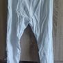 Zip white trousers Size fits 10-12,12 Image 2