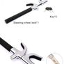 BRAND NEW Universal Car Steering Wheel Anti Theft Lock Car Security Parking Lock Adjustable U Shape Anti Theft Lock for SUV Truck Image 5