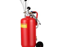 5 Gallon/22.7L Oil Extractor, Portable Air Pneumatic Waste Oil Garage Extractor Drain Draine Tank