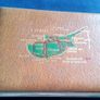 Vintage Cyprus leather cigarette case. Image 2
