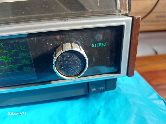 Vintage Philips (Radio-Cassette-Phono) PZ1 U121, made in Holland 1974, 22RH943-15Z, in excellent condition
