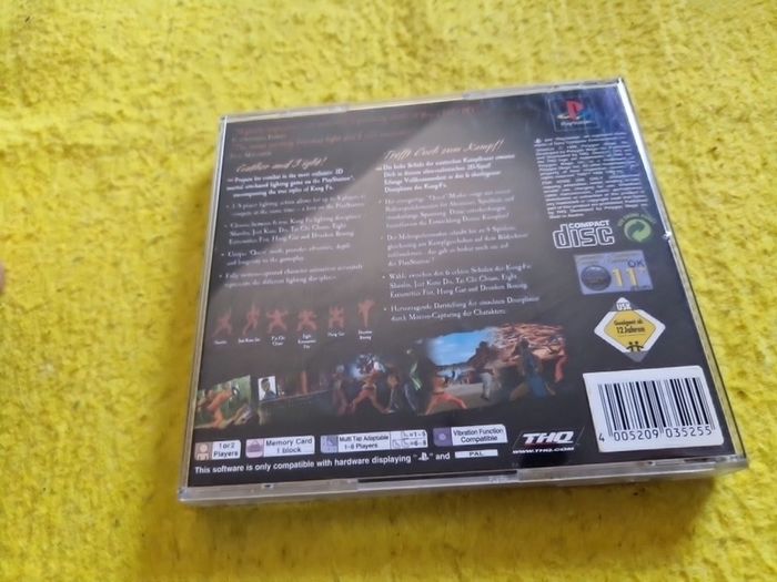 Shaolin PlayStation1 Ps1 PlayStation2 Ps2 Games Original