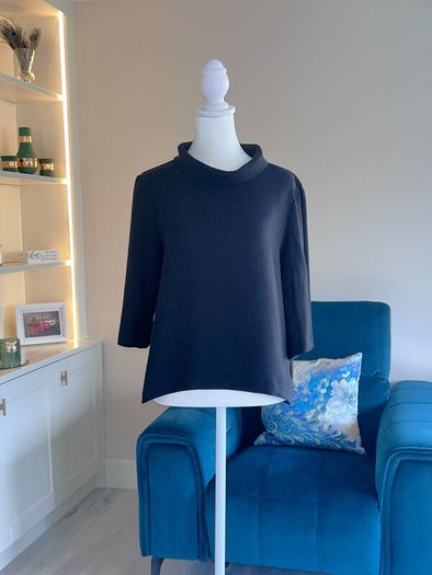 Ladies Black Blouse from River Island. Size UK 8 / EU 36