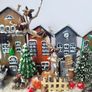 Handcrafted wooden village! Image 8